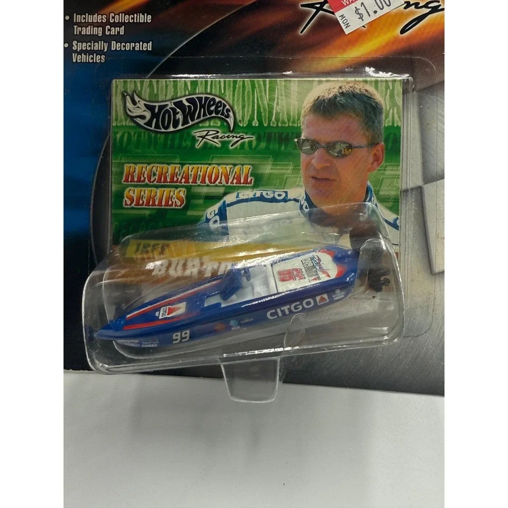 Hot Wheels NASCAR Jeff Burton Citgo #99 Bass Boat Recreational Series 2003 B0442